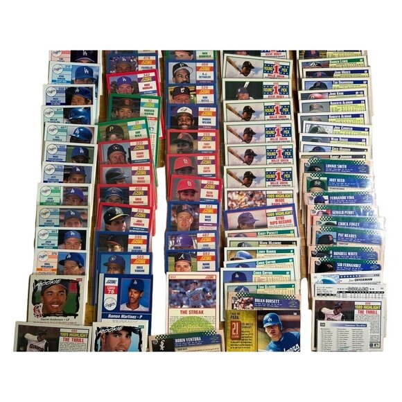 Lot Of 140+ Vintage Score Baseball Cards-Assorted Players & Teams 1984/88-91/94+ - Picture 5 of 6